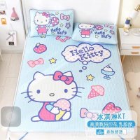 Hellokitty 시원한 라텍스 패드 키즈 여름침대 매트 싱글 퀸 유아 냉감 얋은 아동 시원한 낮잠이불