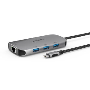 이지넷유비쿼터스 9 in 1 타입C 멀티 어댑터 USB 3.0 NEXT-2279TCH-PD