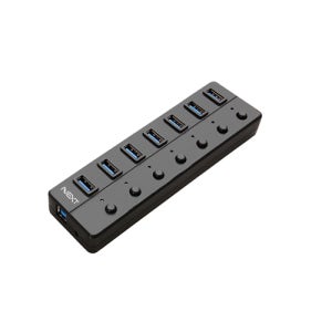 이지넷유비쿼터스 USB 3.0 USB허브 7포트 유전원허브 NEXT-707U3
