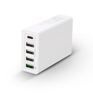 이지넷유비쿼터스 QC3.0 60W 5포트 충전기 NEXT-QTC605