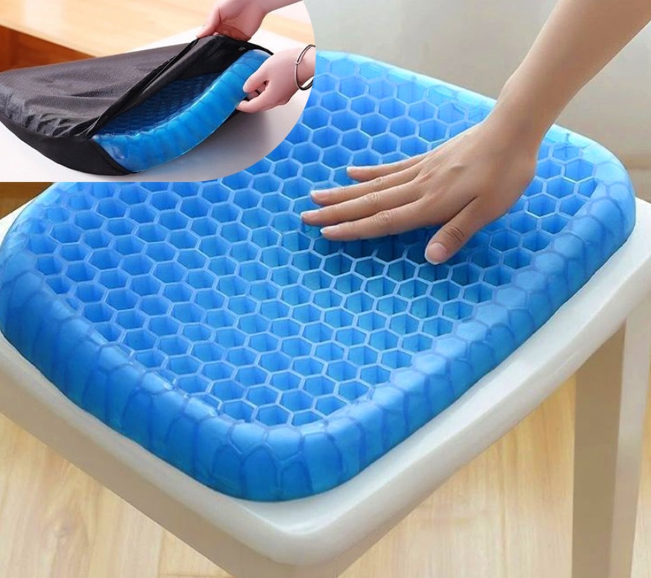 벌집형 TPE 방석 통풍 메쉬 체중 분산 사계절 여름 쿨 방석
