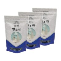 백석빛소금 조리용 용융소금 250g x 3개 (가정용, 반찬용)