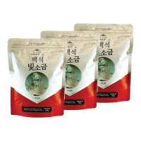 백석빛소금 조리용 용융소금 500g x 3개 (가정용, 반찬용)