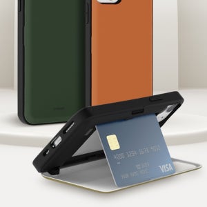 갤럭시A73 카드 범퍼 케이스 SM-A736N 하드 TPU 뮤트 기본 단색