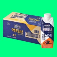 하이뮨 프로틴 밸런스 액티브 초코 250ml 18팩