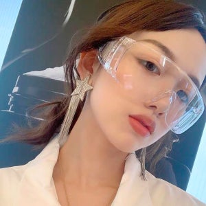 하우스와이즈 워터밤고글 물안경 흠뻑쇼 주다사 보호안경 3m 작업용 화이트