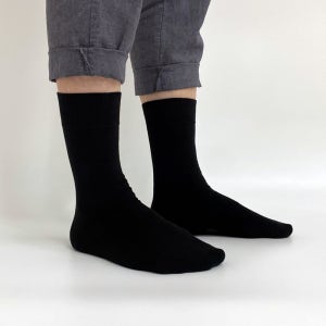 면100 순면 무지 남성양말 10켤레 중목 장목 신사 정장 양말