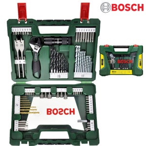 BOSCH Promo-V line 드릴비트 세트 83pcs 드릴날+드라이버비트+소켓렌치+카운터싱크+손전등외