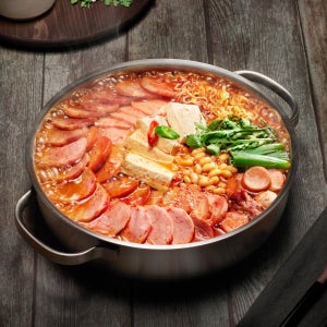 대한우리 의정부식 신사 부대찌개 1,350g 2-3인분 밀키트 캠핑 라면 치즈 사리