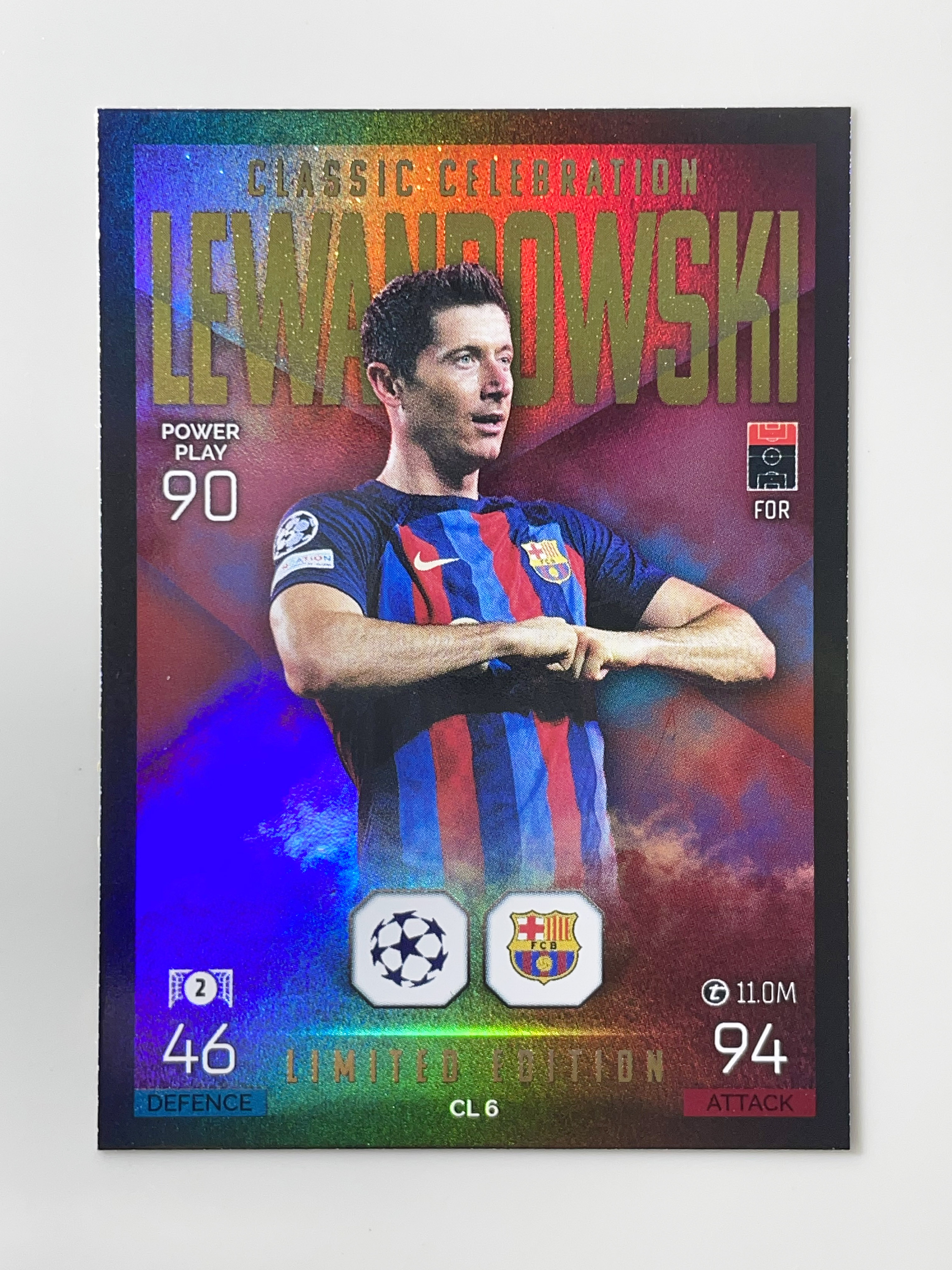 22-23 Topps UCL Extra Classic Celebration 로베르트 레반도프스키