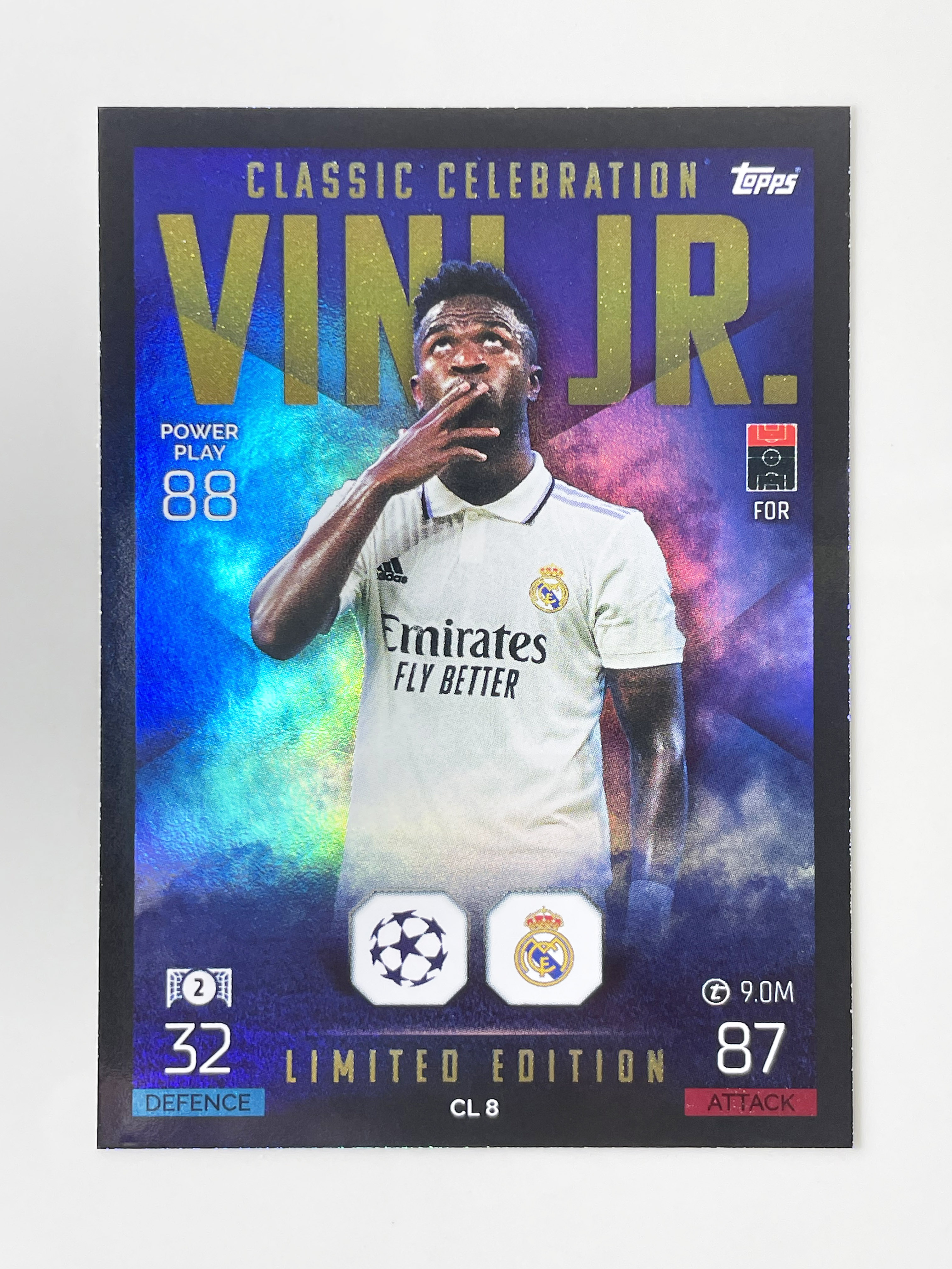 22-23 Topps UCL Extra Classic Celebration 비니시우스