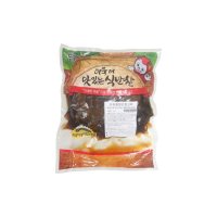 반찬단지 국산청양간장고추지 3kg 4개입/box