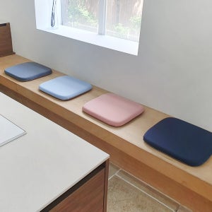 1개+1개 리드홈 고밀도 메모리폼 식탁 카페 사무실 사각 원형 의자방석 4color