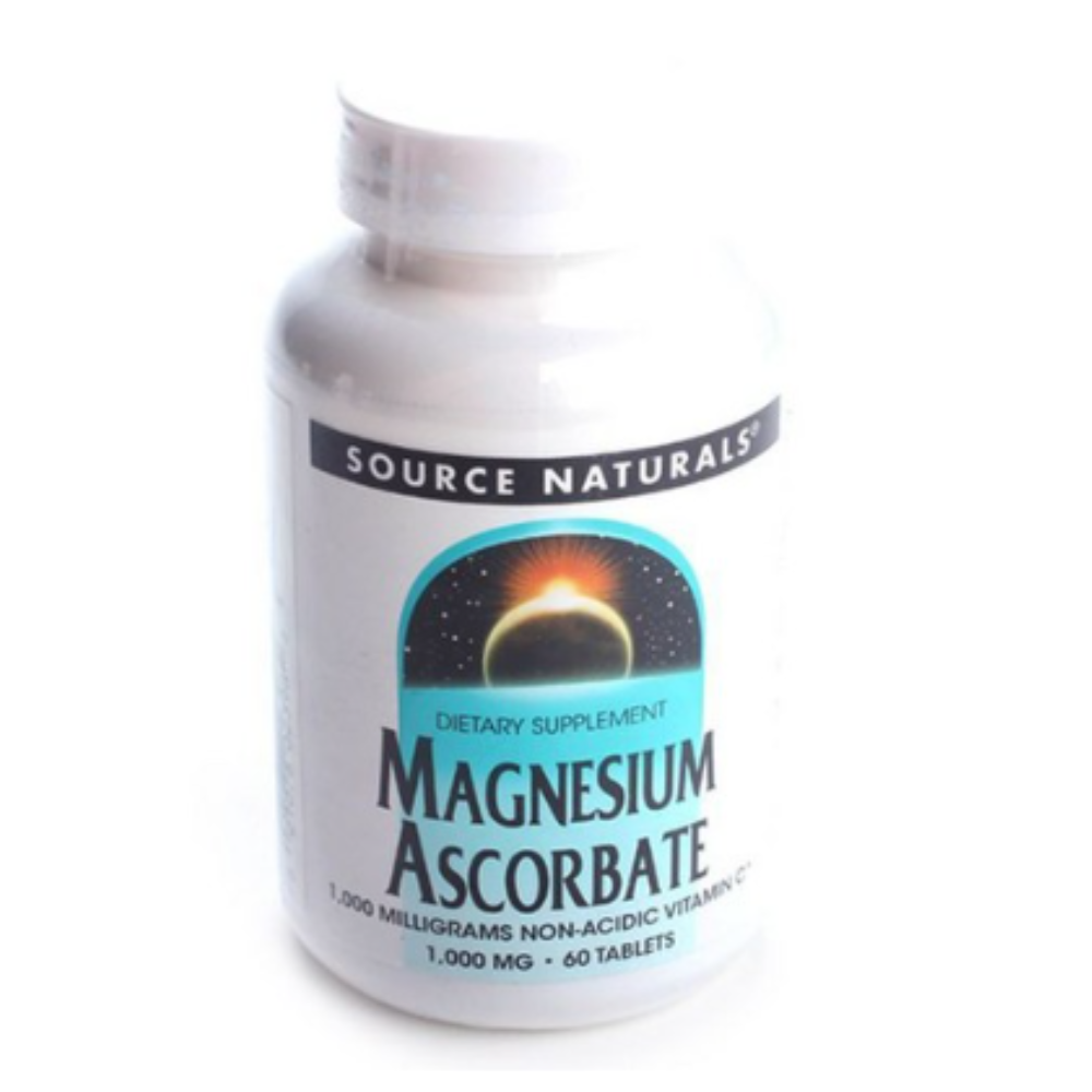 소스내츄럴스 <b>마그네슘 아스코르베이트 1000mg</b> 60 정
