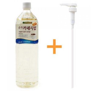 대상 NEW 슈가 카페시럽 시럽 1.5L 1개 + 전용펌프 1개