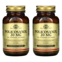 솔가 폴리코사놀 Solgar Policosano 20mg 100베지캡슐 2병