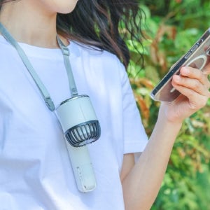 접이식 초강력 초소형 미니 손풍기 목풍기 넥풍기 저소음 USB 냉각 쿨링패드 미니에어컨