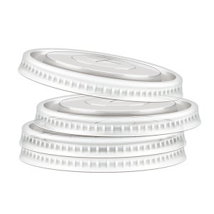 98파이 아이스컵뚜껑 평형 리드 국내산 고강도 PET 투명컵뚜껑 1000개 1박스