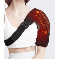 어깨 온열찜질기 물리치료 보호대 보온 통증 완화