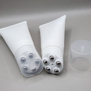 롤온 공병 5볼 마사지 롤러볼 용기 튜브형 공병 화이트 대용량 소분 향수 오일 탈모약 물파스