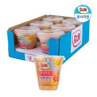 Dole 돌 후룻컵 복숭아 198g x 6개입 과일 통조림