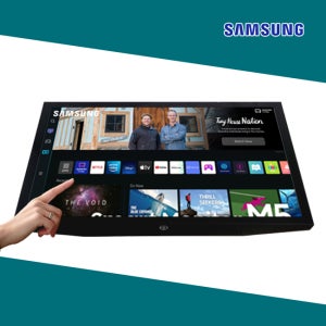 (강화유리) 27인치 삼성 정전식 터치 오픈프레임 스마트 모니터 S27BM DS_PT270SSF-G