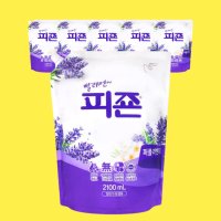 피죤 퍼플 라벤더 2.1L 6개 탈취 세균 제거