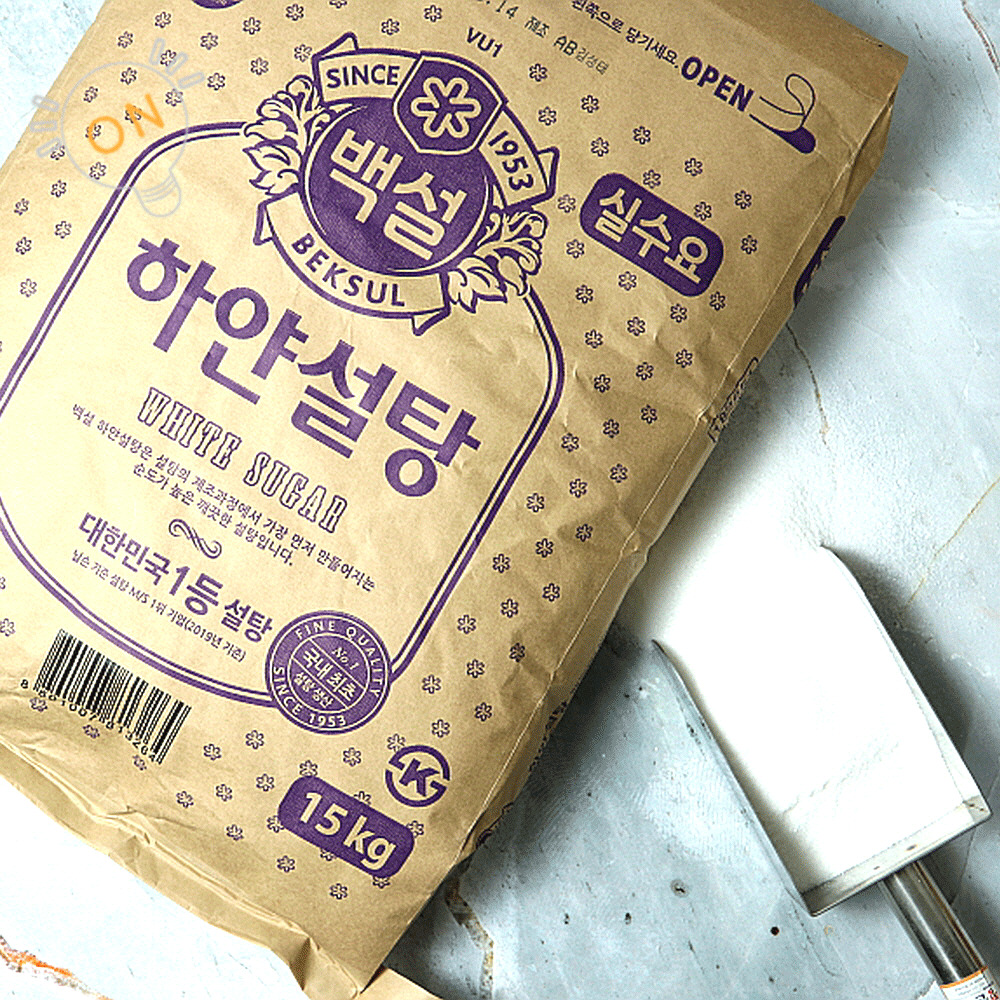 백설 CJ 흰설탕 15KG 대용량 업소용