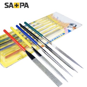 사파 탄소강 니즈마 다이야몬드 야스리 평사각 원 삼각 반원 사각형 1P 5P set