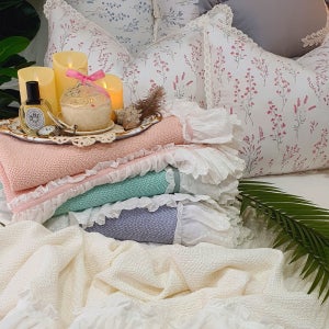 오월 여름홑이불 모달와플이불 여름면 쿨 얇은이불