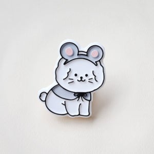 파스텔클레이 무쿠무쿠 경자년 비숑쥐숑 실리콘몰드 - 캔들 답례품 석고몰드