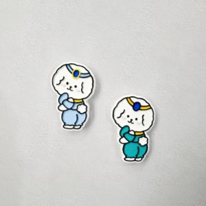 파스텔클레이 알라딘 자스민비숑 실리콘몰드 - 석고방향제 만들기 캔들 비누몰드