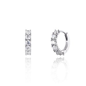 [스톤헨지] 실버 원터치 귀걸이 H0183