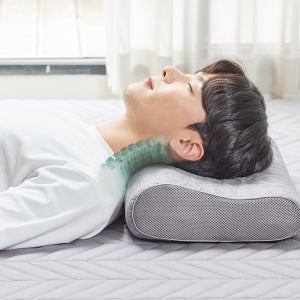 쉼표 일자목 경추베개 거북목 목디스크 숙면 목주름 꿀잠 베개