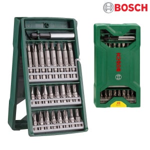 BOSCH 드라이버비트 세트 25pcs (스크류드라이버날) 육각 마그네틱비트홀더 포함