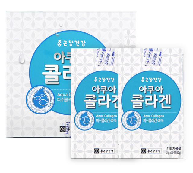 아쿠아콜라겐 생선 피쉬 콜라겐 파우더 <b>피부</b> 물에타먹는 2g 60포