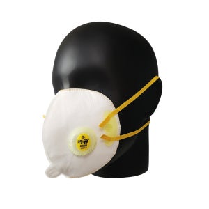 크린탑 1급 방진 마스크 분진 산업용 에버그린 C650V 10개