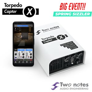 Two Notes Torpedo CAPTOR X | 투 노츠 톨피토 캡터 X 리액티브 로드박스 케비넷 시뮬레이터