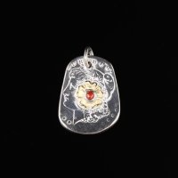 LARRY SMITH 래리 스미스 LIBERTY PENDANT (18K GOLD ROSE CORAL) 리버티 팬던트 NL-0129