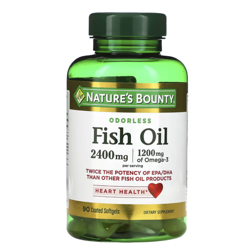 네이처스바운티 오더레스 <b>피쉬오일 1200mg</b> 90소프트젤