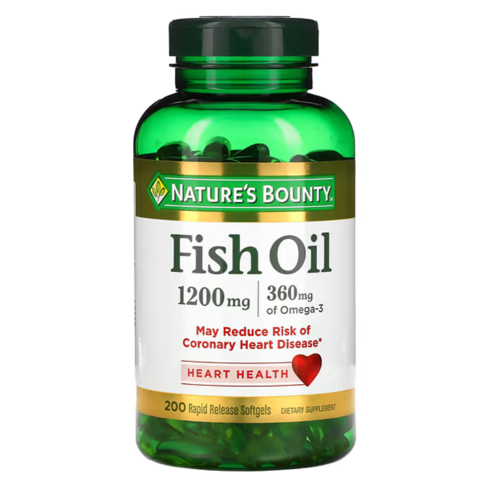 네이처스바운티 <b>피쉬오일 1200mg</b> 200소프트젤