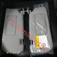 QDAEROHIVE 자동차 썬 바이저 chevrolet Captiva 용 메이크업 미러 sun visor Barndoor Sunshade gray