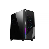 AORUS C500 글라스 블랙 미드 타워 PC 게이밍 케이스 (GB-AC500G ST)