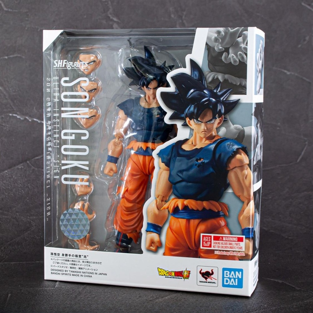 반다이 드래곤볼 SHF 손오공 무의식의 극의 징조 피규어 아츠 SHFiguarts