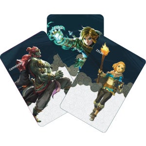 젤다 아미보 카드 Amiibo 왕국의 눈물 완눈링크젤다가논L(라지) 3장 Full set