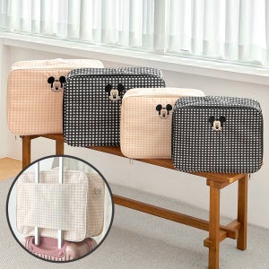 디즈니 지퍼탄탄백 캐리어보조가방 1박2일 여행 가방 보스턴백 여행용 결합백