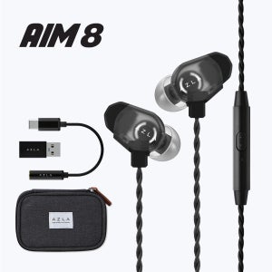 아즈라 게이밍이어폰 AIM 8 발로란트 이어폰 배그 FPS 마이크 탑재 DAC 구성