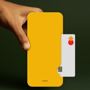 갤럭시A73 카드 수납 케이스 SM-A736N 하드 기본 비비드 옐로우