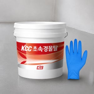 초속경 보수 몰탈 고강도 시멘트 크랙 균열 보수 보강 방수 KCC 18KG 작업세트