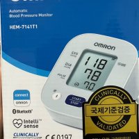 오므론혈압계 HEM-7141T1 가정용혈압계 /블루투스/